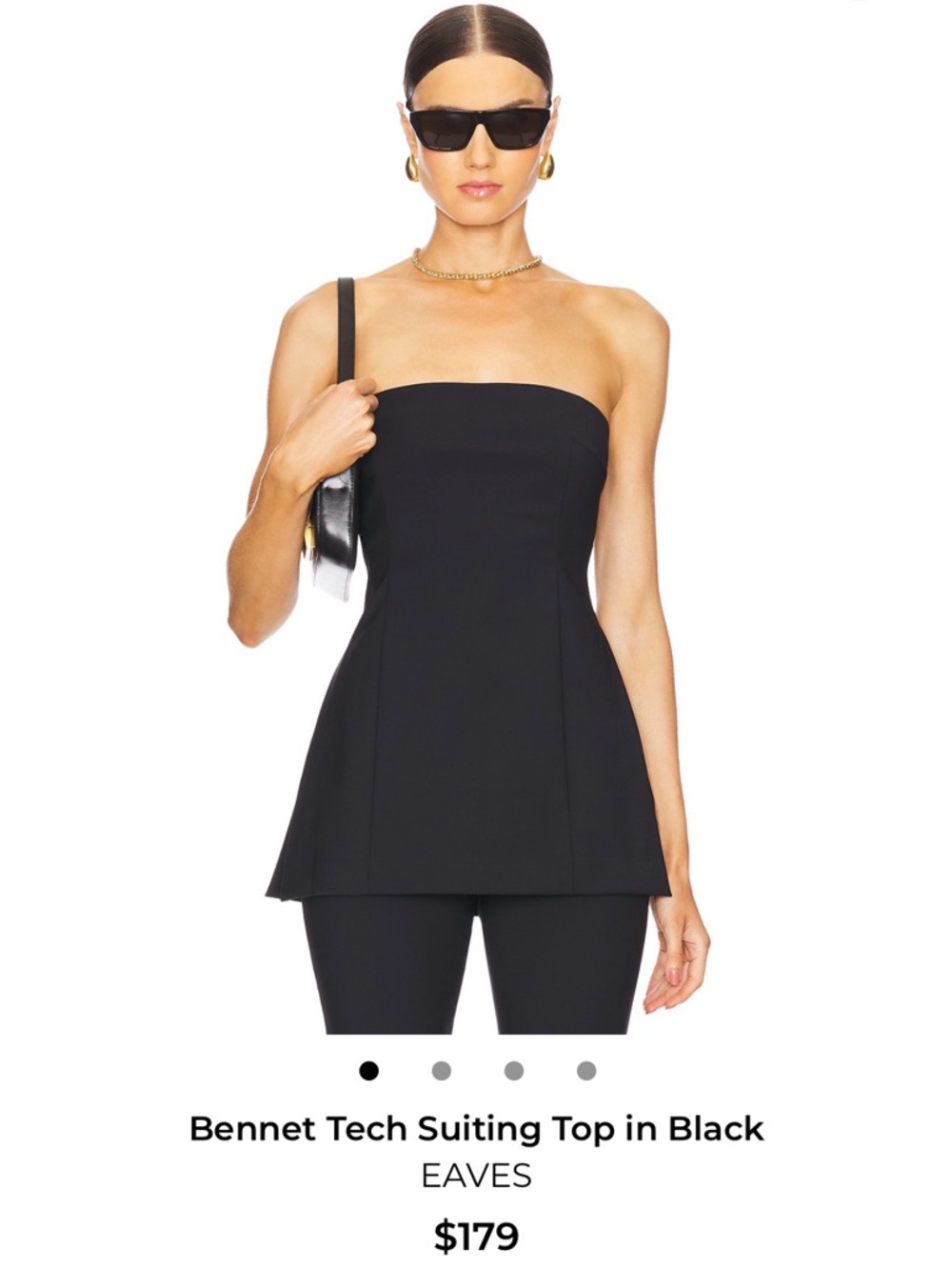 EAVES Bennett Tech Suiting top. NWOT size XS